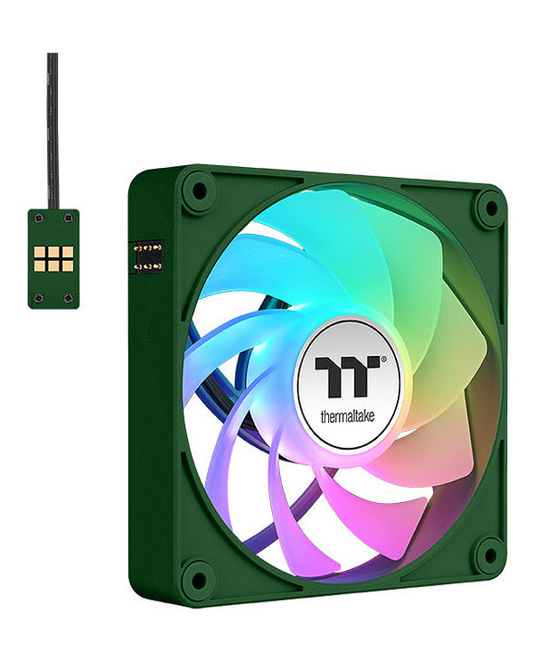 Thermaltake CT140 EX Reverse ARGB Sync PC Boitier PC Ventilateur 14 cm Vert 3 pièce(s)