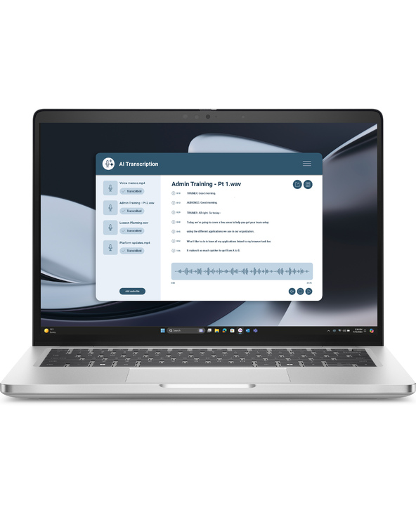 DELL Pro PB14255 14" AMD Ryzen AI 7 PRO 32 Go Platine, Argent 1 To