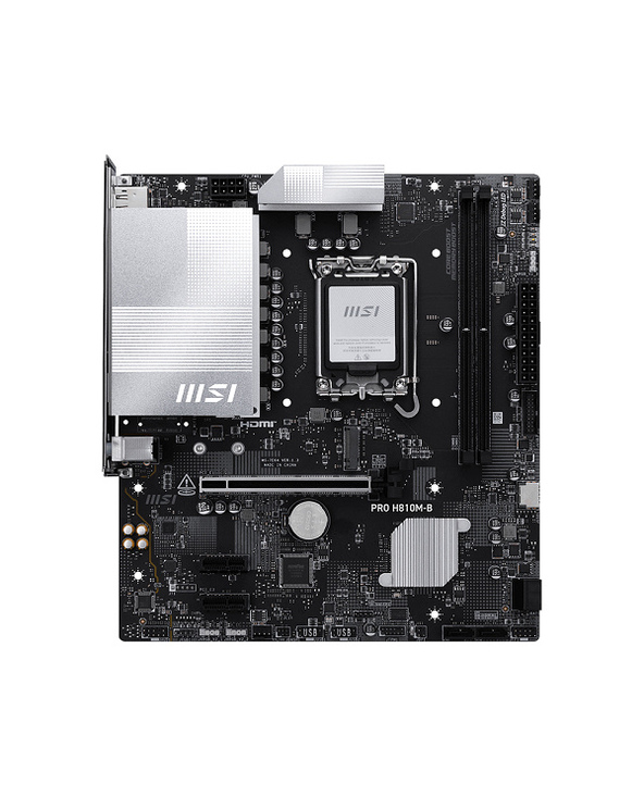 MSI PRO H810M-B carte mère Intel H810 LGA 1851 (Socket V1) micro ATX