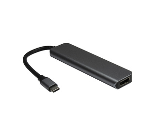 Inter-Tech H-469-1 USB 3.2 Gen 1 (3.1 Gen 1) Type-C 5000 Mbit/s Noir