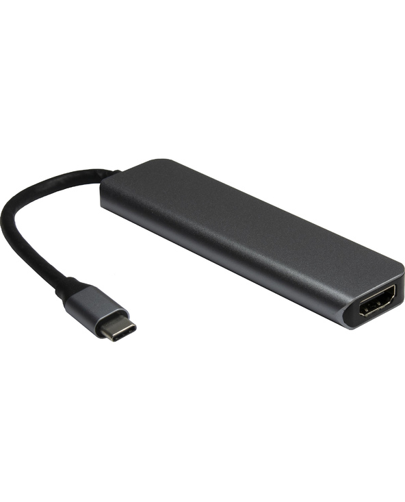 Inter-Tech H-469-1 USB 3.2 Gen 1 (3.1 Gen 1) Type-C 5000 Mbit/s Noir