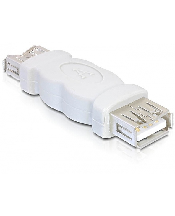 DeLOCK USB A Adapter USB 2.0 A FM Gris