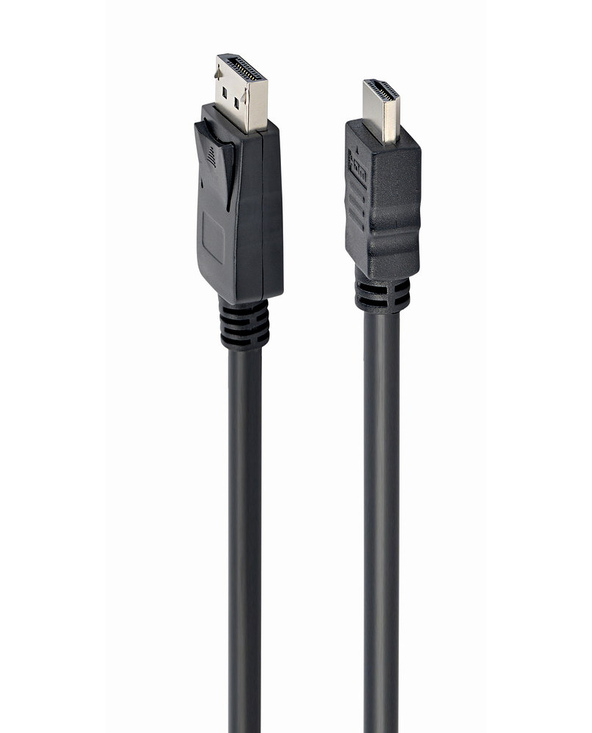 Gembird CC-DP-HDMI-10M câble vidéo et adaptateur HDMI Type A (Standard) DisplayPort Noir