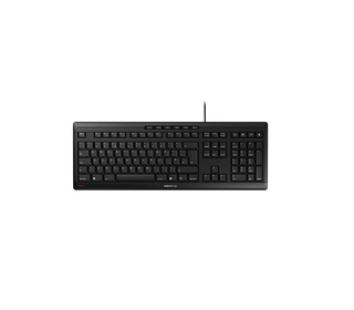 CHERRY STREAM clavier Bureau USB QWERTY Anglais britannique Noir