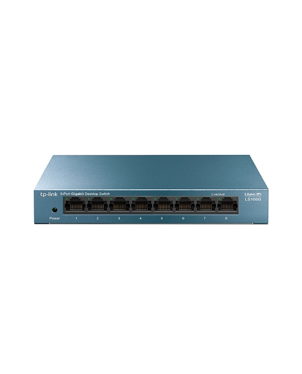 TP-Link LS108G commutateur réseau Non-géré Gigabit Ethernet (10/100/1000) Bleu
