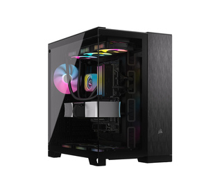 Corsair CC-9011283-WW unité centrale Midi Tower Aluminium, Noir