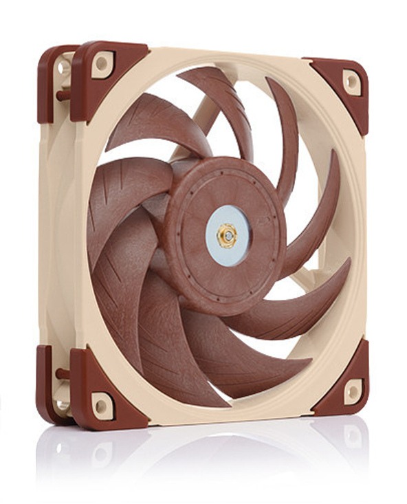 Noctua NF-A12X25 PWM système de refroidissement d’ordinateur Boitier PC Ventilateur 12 cm Marron