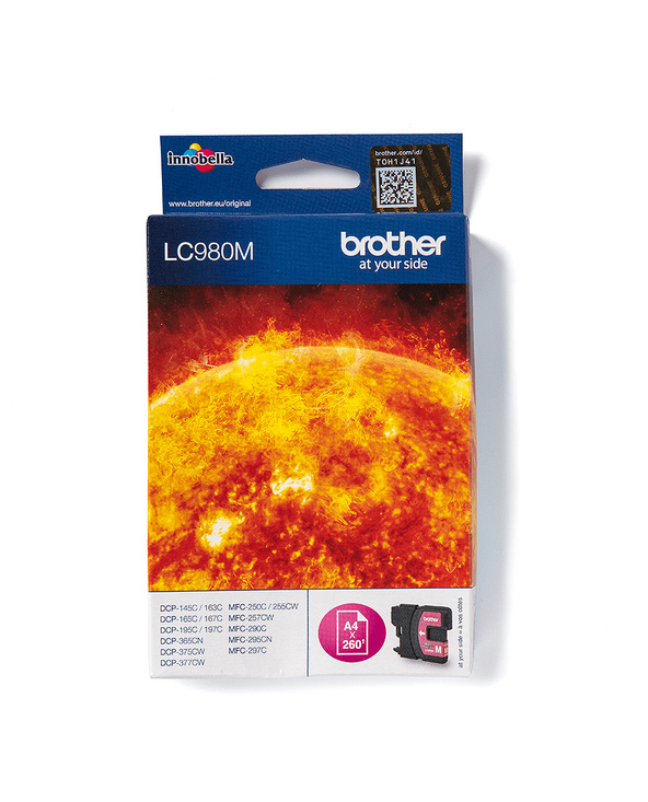 Brother LC980M - Cartouche d'encre originale – Magenta