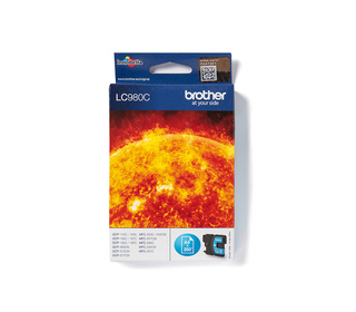 Brother LC980C - Cartouche d'encre originale – Cyan