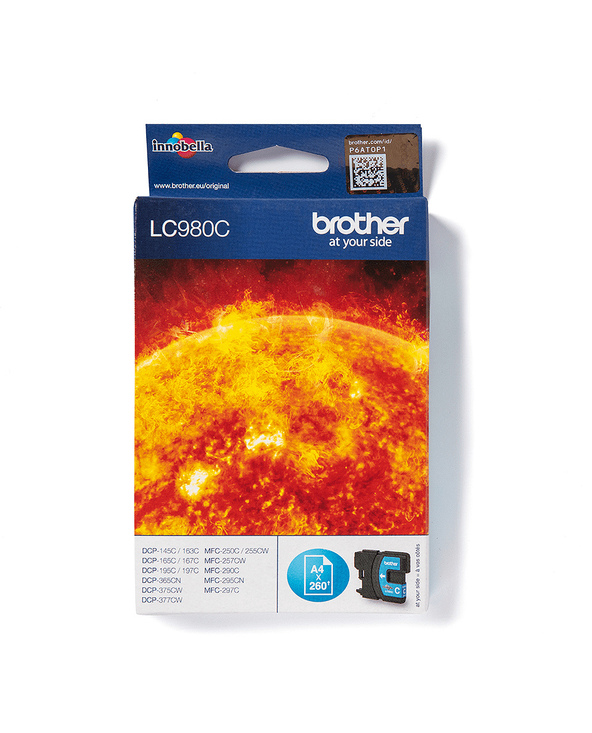 Brother LC980C - Cartouche d'encre originale – Cyan