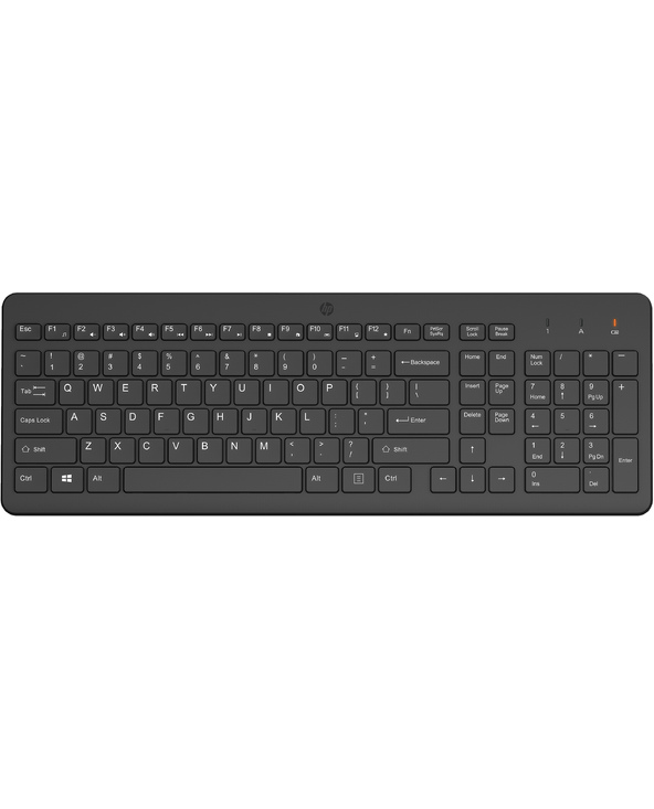 HP 220 WL KBD clavier Maison RF sans fil Noir