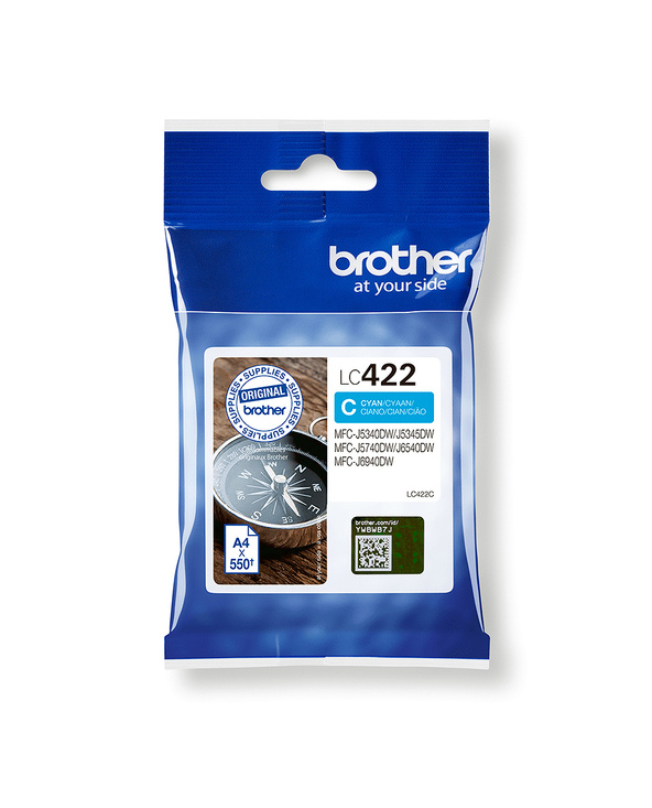 Brother LC422C Cartouche d'encre originale - Cyan