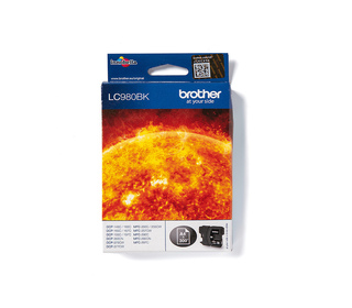 Brother LC980BK - Cartouche d'encre originale – Noir