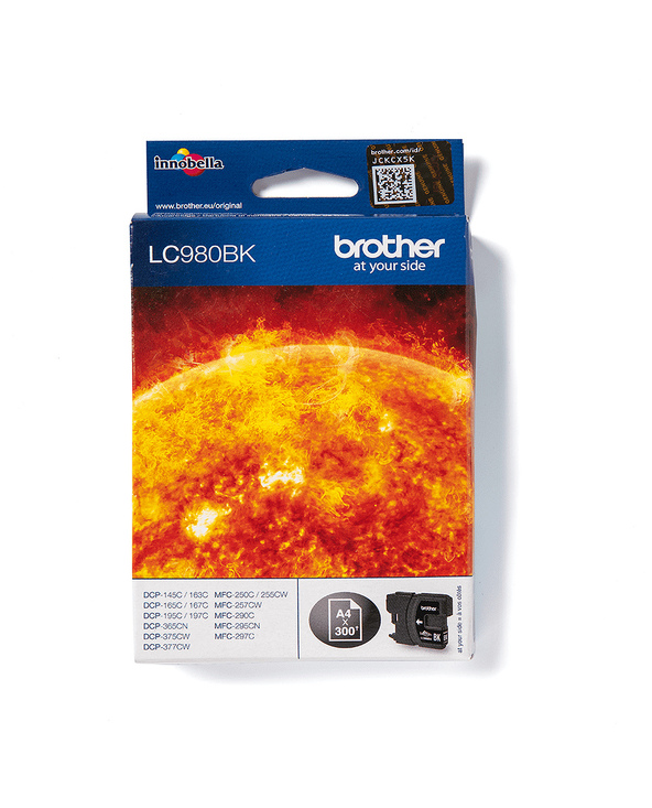 Brother LC980BK - Cartouche d'encre originale – Noir