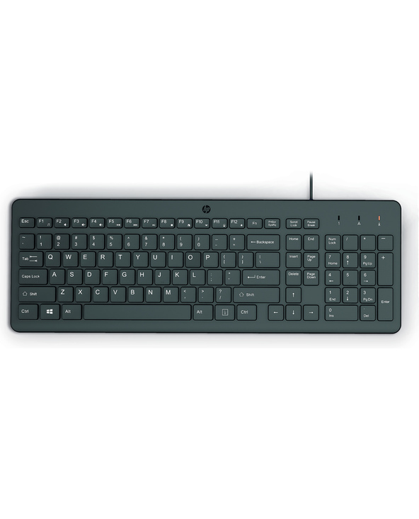 HP 150 WD KBD FR clavier Universel USB Noir