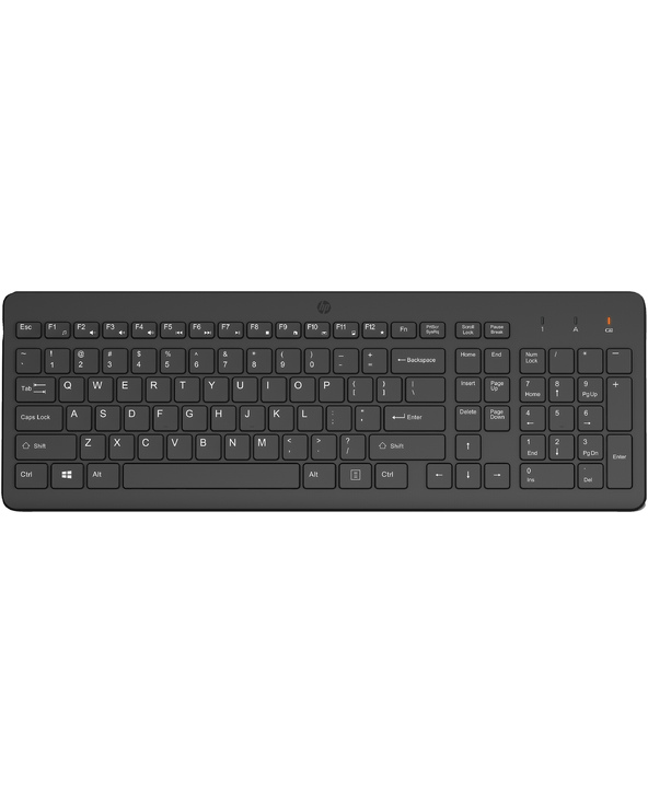 HP 225 Wireless Keyboard - Tastatur clavier Universel RF sans fil Noir