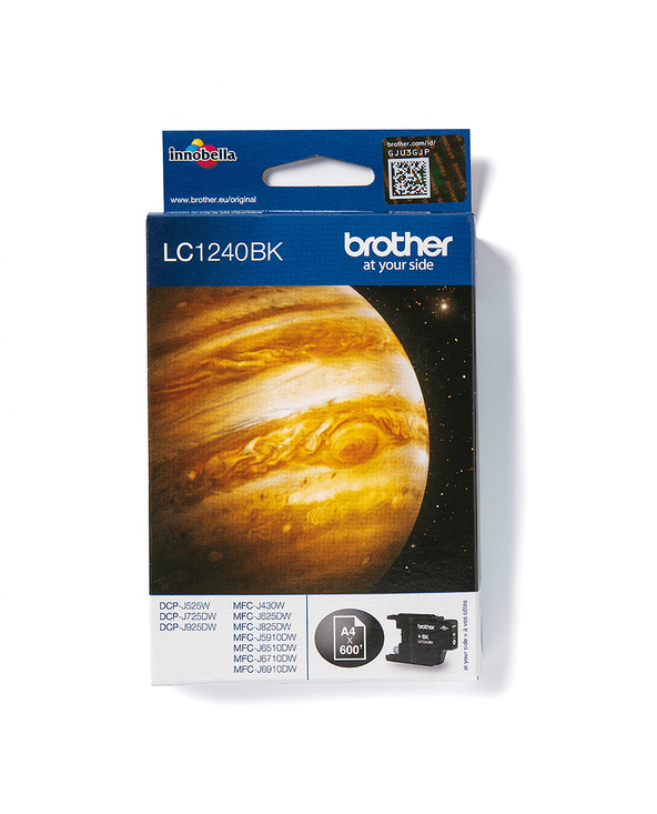 Brother LC1240BK - Cartouche d'encre originale – Noir