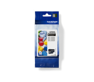 Brother LC426XLBK - Cartouche d'encre XL transparente et durable - Noir
