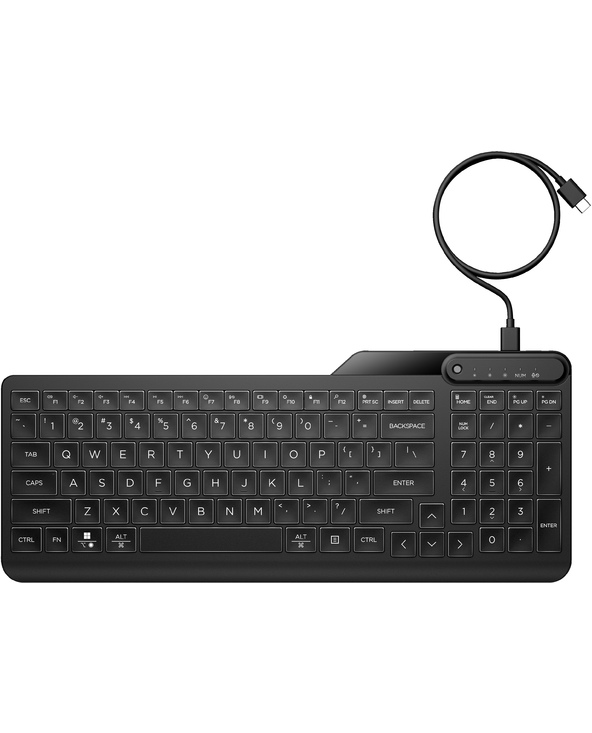HP STORE 3PL clavier Bureau USB Noir