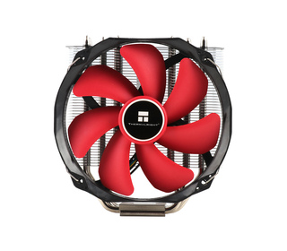 Thermalright TA140 système de refroidissement d’ordinateur Boitier PC Refroidisseur d'air Gris, Rouge