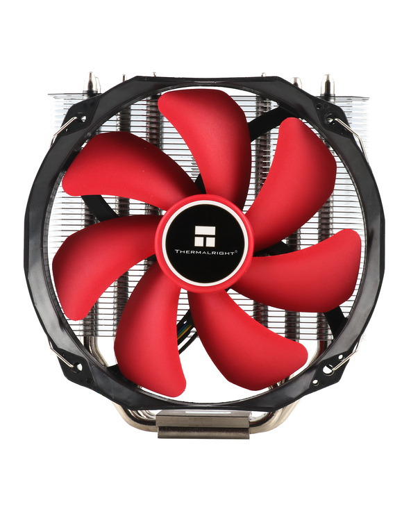 Thermalright TA140 système de refroidissement d’ordinateur Boitier PC Refroidisseur d'air Gris, Rouge