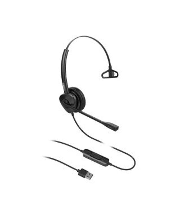 Fanvil HT301-U écouteur/casque Avec fil Arceau Bureau/Centre d'appels USB Type-A Noir