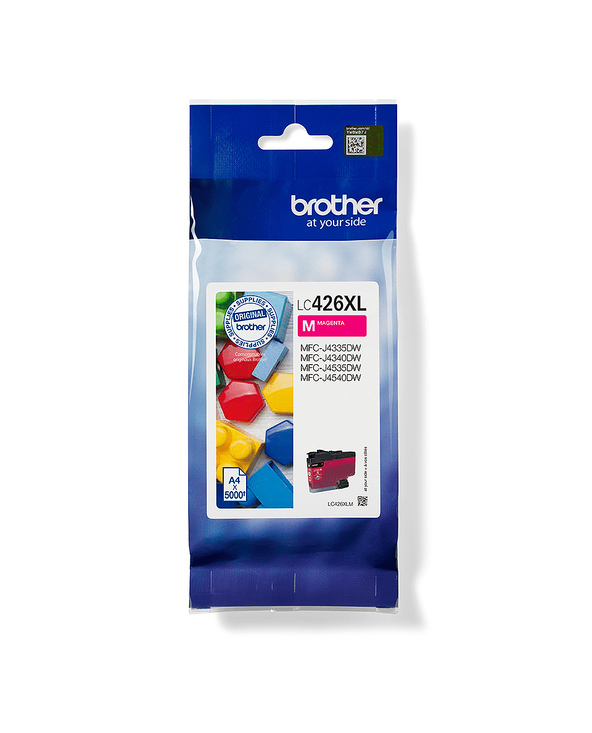 Brother LC426XLM - Cartouche d'encre XL transparente et durable - magenta