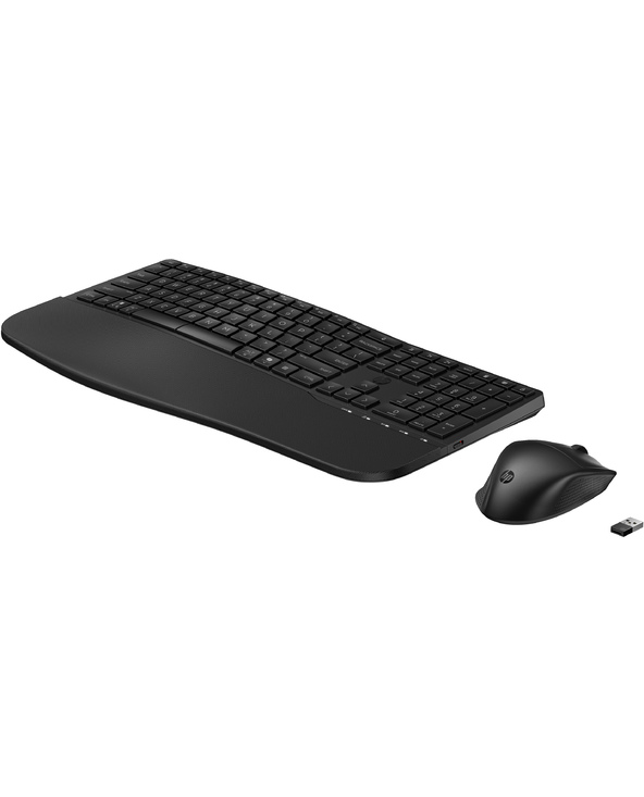 HP STORE 3PL clavier Souris incluse Bureau RF sans fil + Bluetooth Noir