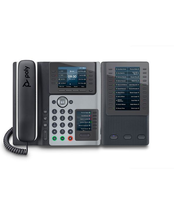 Poly Téléphone IP Edge E400 compatible PoE