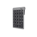Trust Xalas clavier numérique PC portable/de bureau RF sans fil Argent