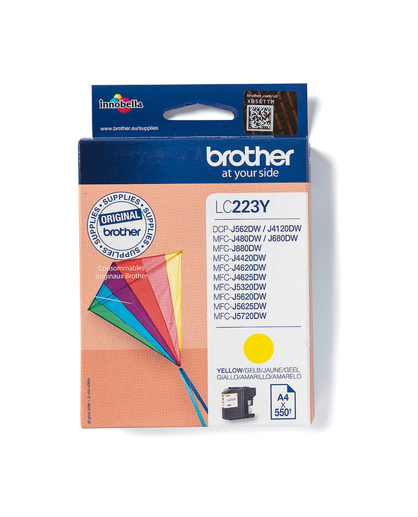 Brother LC223Y - Cartouche d'encre originale – Jaune