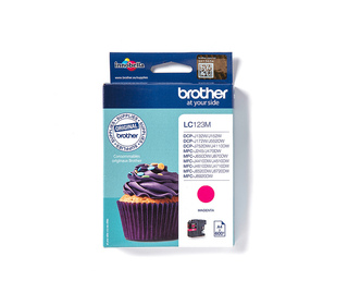 Brother LC123M - Cartouche d'encre originale – Magenta