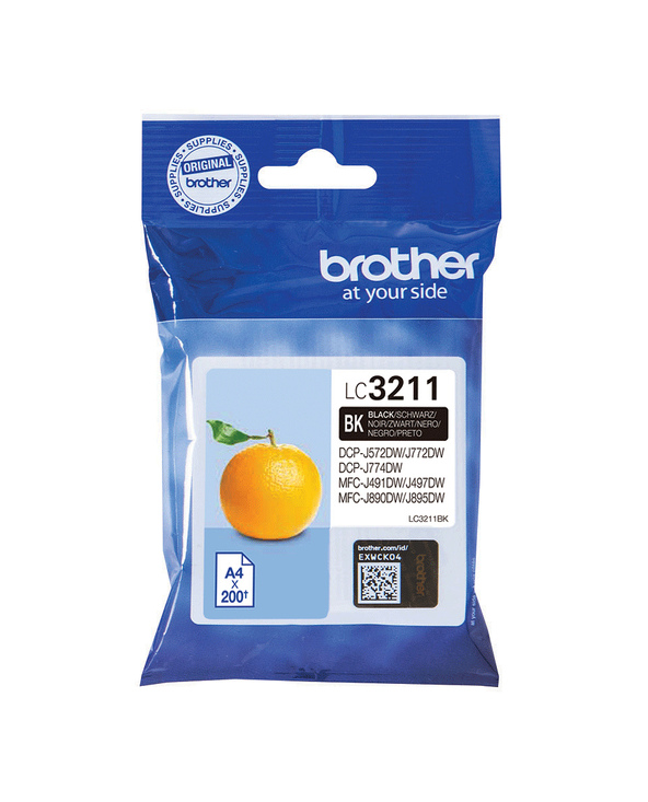Brother LC3211BK - Cartouche d'encre originale - Noir