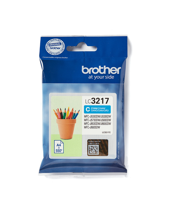 Brother LC3217C - Cartouche d'encre originale – Cyan