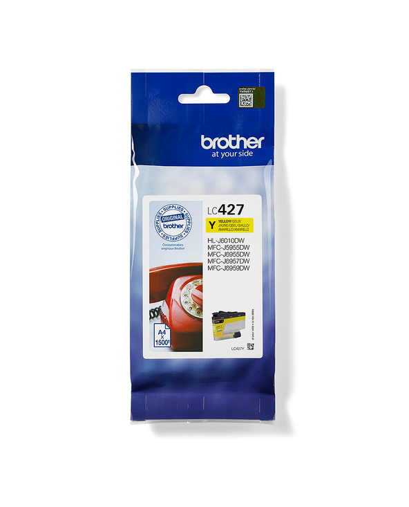 Brother LC427Y - Cartouche d'encre originale - Jaune
