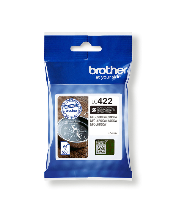 Brother LC422BK Cartouche d'encre originale - Noir