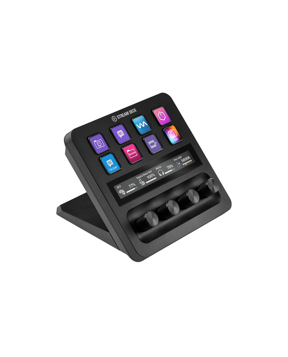 Elgato Stream Deck + BEARBEITUNG Noir 8 boutons