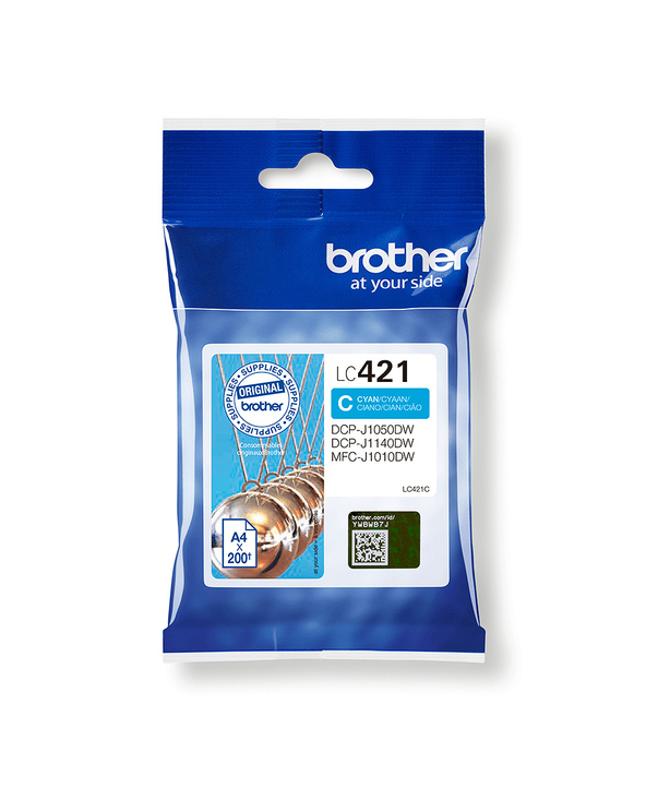 Brother LC421C - Cartouche d'encre originale - Cyan