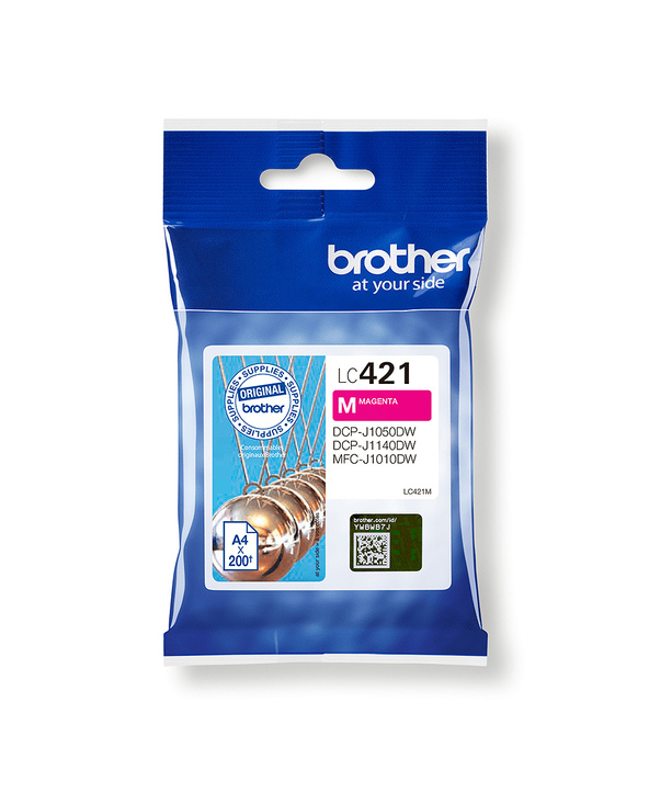 Brother LC421M - Cartouche d'encre originale - Magenta