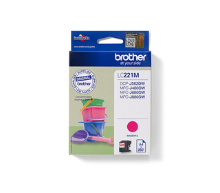 Brother LC221M cartouche d'encre 1 pièce(s) Original Magenta