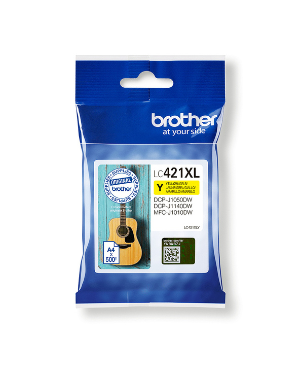 Brother LC421XLY - Cartouche d'encre originale - jaune