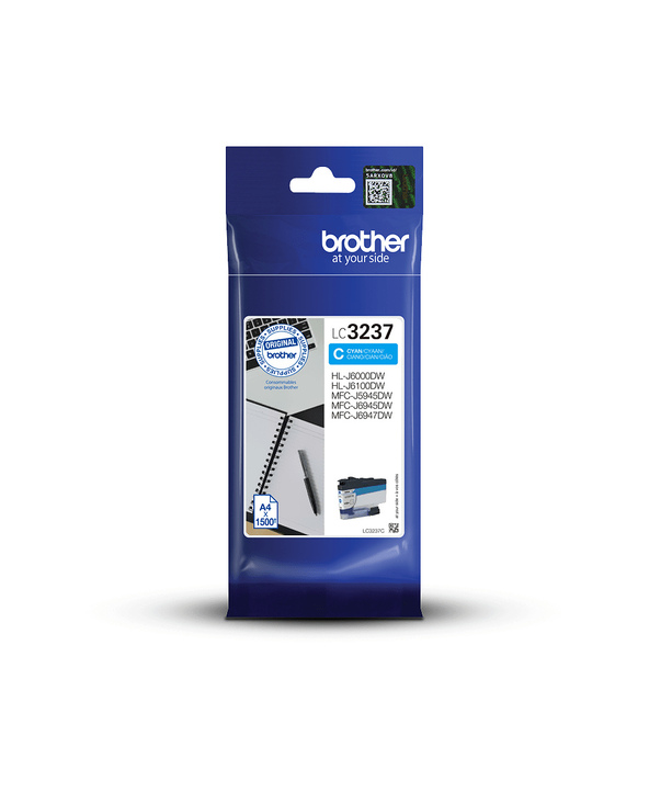 Brother LC3237C - Cartouche d'encre originale – Cyan