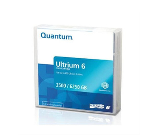Quantum MR-L6MQN-01 support de stockage de secours Bande de données vierge 2,5 To LTO 1,26 cm