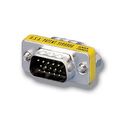 Equip 124320 changeur de genre de câble HDB15 Argent