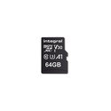 Integral INMSDX64G-100V30 mémoire flash 64 Go MicroSD UHS-I Classe 10