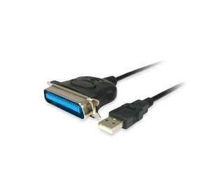 Equip Câble adaptateur USB 2.0 vers parallèle, 1,5m