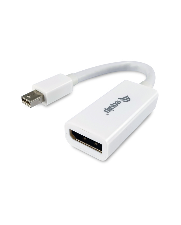 Equip Adaptateur Mini DisplayPort vers DisplayPort, couleur blanche