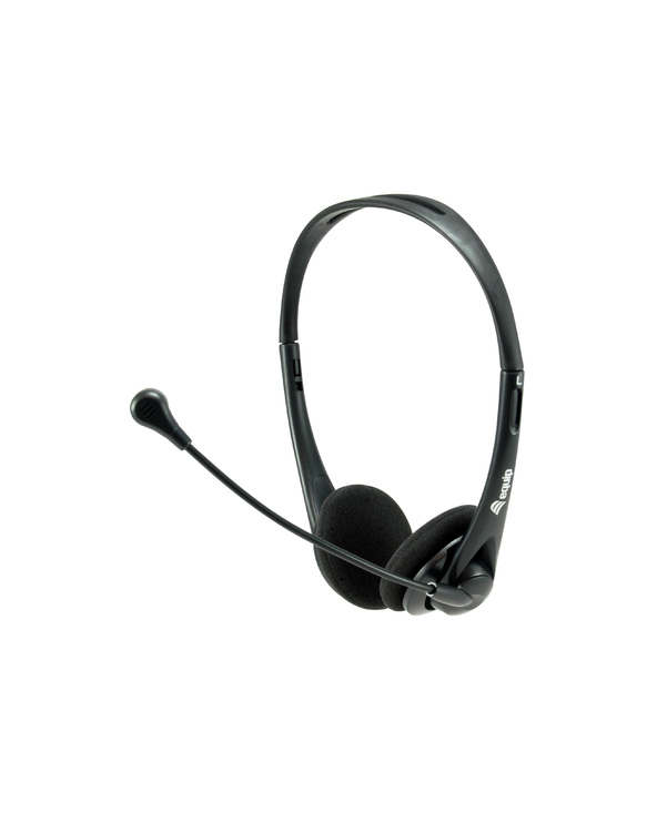 Equip 245304 écouteur/casque Avec fil Arceau Bureau/Centre d'appels Noir