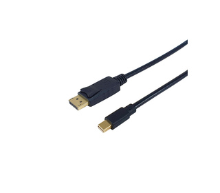 Equip Câble Mini DisplayPort vers DisplayPort, M/M, 2.0m, 4K/60Hz