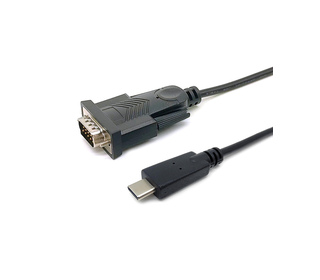 Equip Câble USB-C vers série (DB9), M/M, 1,5m